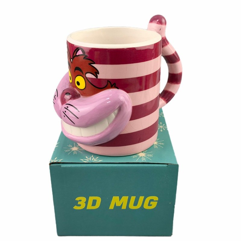 Cheshire Cat 3D Lenticular Ceramic Mug cheshire cat 3d lenticular ceramic mug