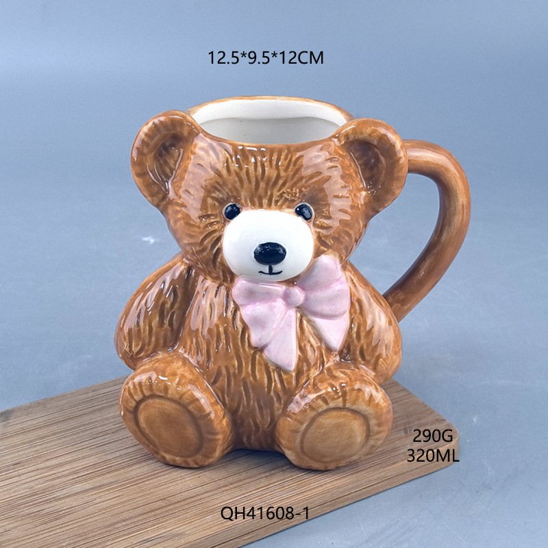Teddy Bear-shaped Coffee Mug teddy bear shaped coffee mug