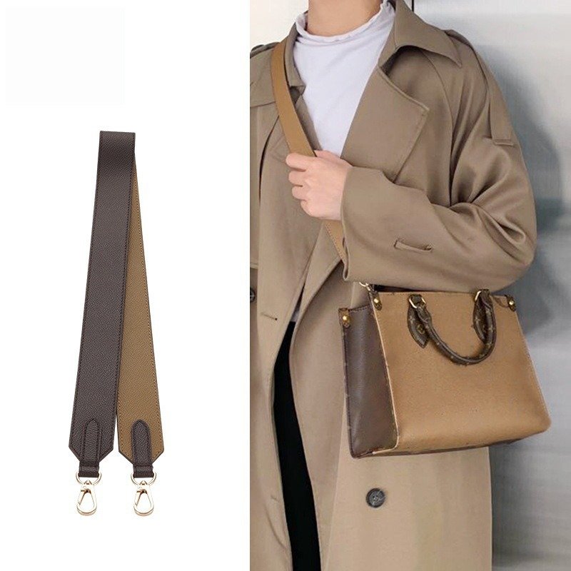 Leather Shoulder Strap for Louis Vuitton OnTheGo PM MM GM