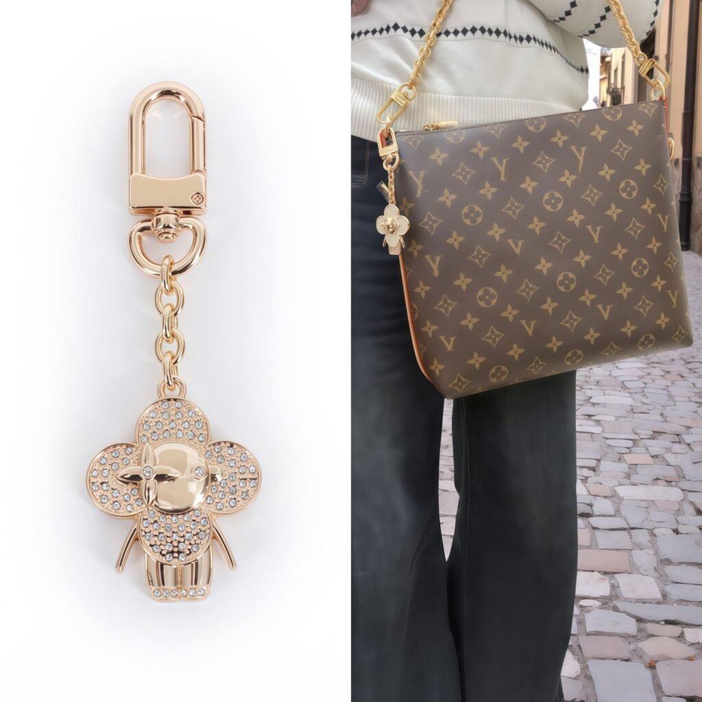 Gold Starry Sky Vivian Hanging Chain for Louis Vuitton Handbag